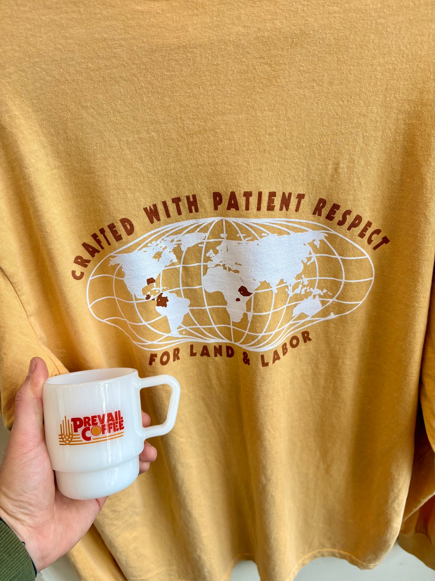 Vintage Milk Glass Mug