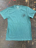 Coffee & Friendship + Tug the Otter T-Shirt | Emerald