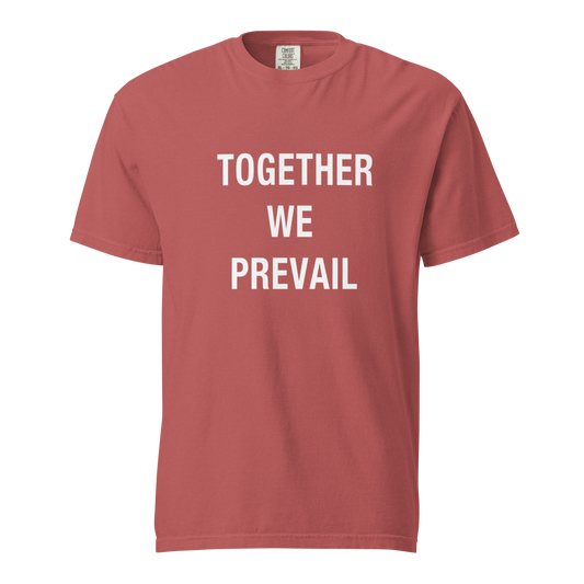 Together We Prevail Game Day T-Shirt | Red & White